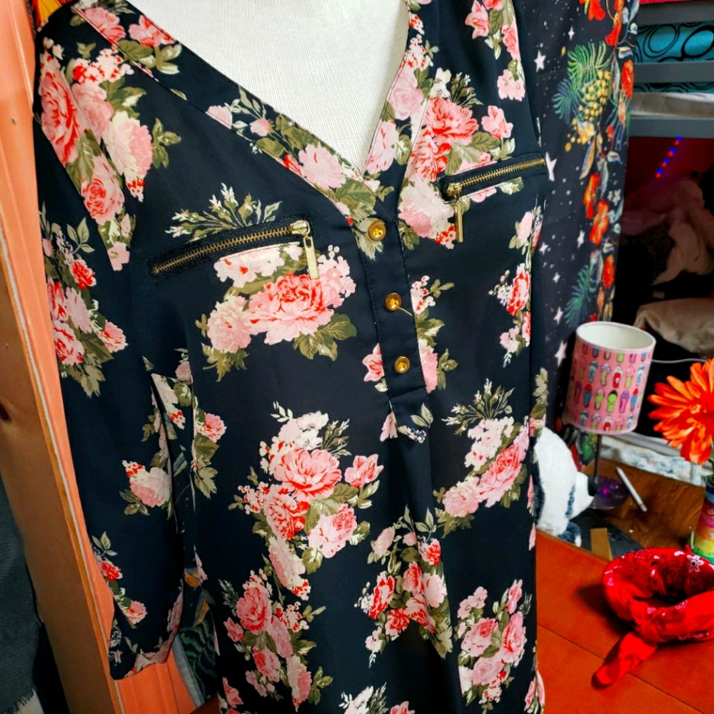 Floral blouse
